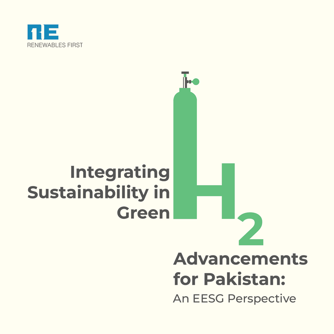 Integrating Susutainability in Green Hydrogen for Pakistan